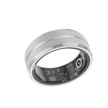 RS01 Smart Ring Fitness Tracker Health Rings Heart Rate Monitor Sleep Tracker Blood Oxygen Pedometer Step Counter Calories Waterproof Fitness Rings for Men Women