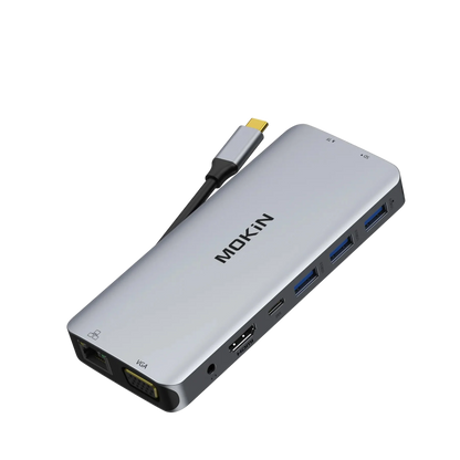 MOKiN 10 IN 1 USB-C Hub Multiport Adapter
