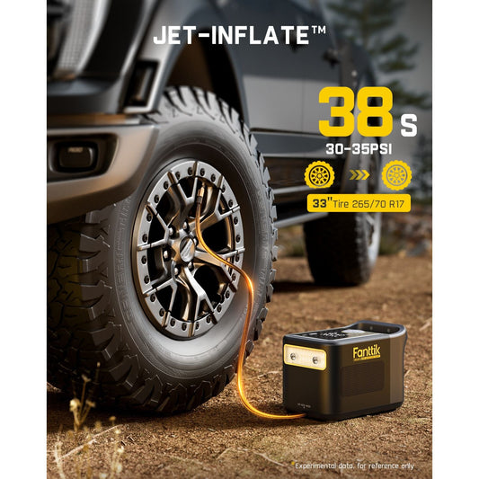 Fanttik X9 Ultra Tire Inflator and V10 APEX Foldable Car Vacuum