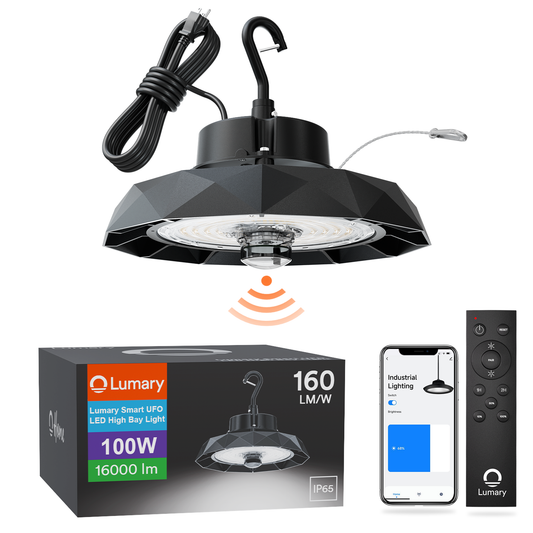 Lumary  UFO LED High Bay Light with Motion Sensor（100/150/200W）