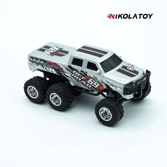 1:64 Six-Wheel ATV Vehicle Remote Control Car