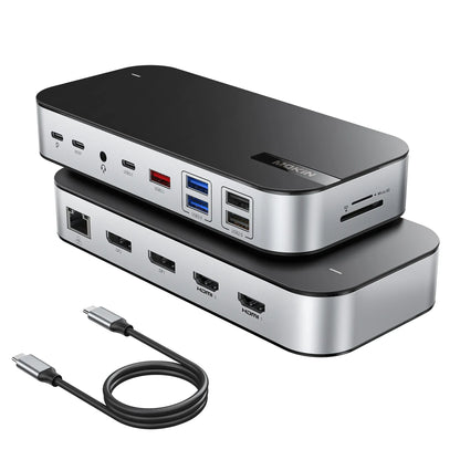 MOKiN 16 IN 1 USB-C Docking Station With 8K@60Hz