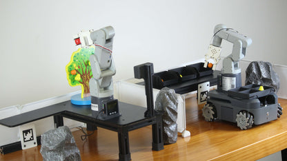 Robotics Education Solution：6-axis Robot & Compound Robot with 3D vision