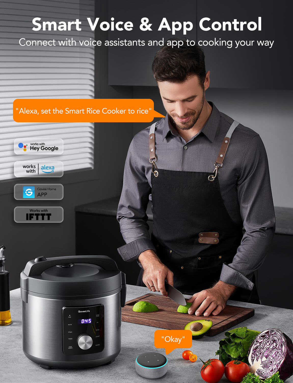 Refurbished GoveeLife Smart Rice Cooker Pro