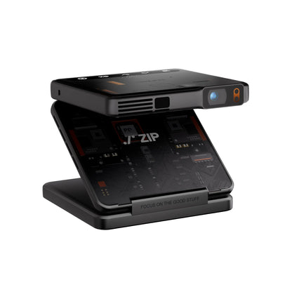 Aurzen ZIP Tri-Fold Portable Mini Projector