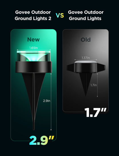 Refurbished Govee Outdoor Ground Lights 2