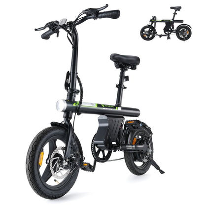 isinwheel U1 Folding Electric Bike for Adults and Teens