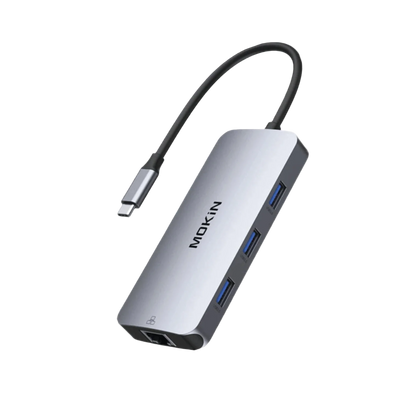 MOKiN 9‑in‑1 USB‑C Adapter for MacBook Pro/Air