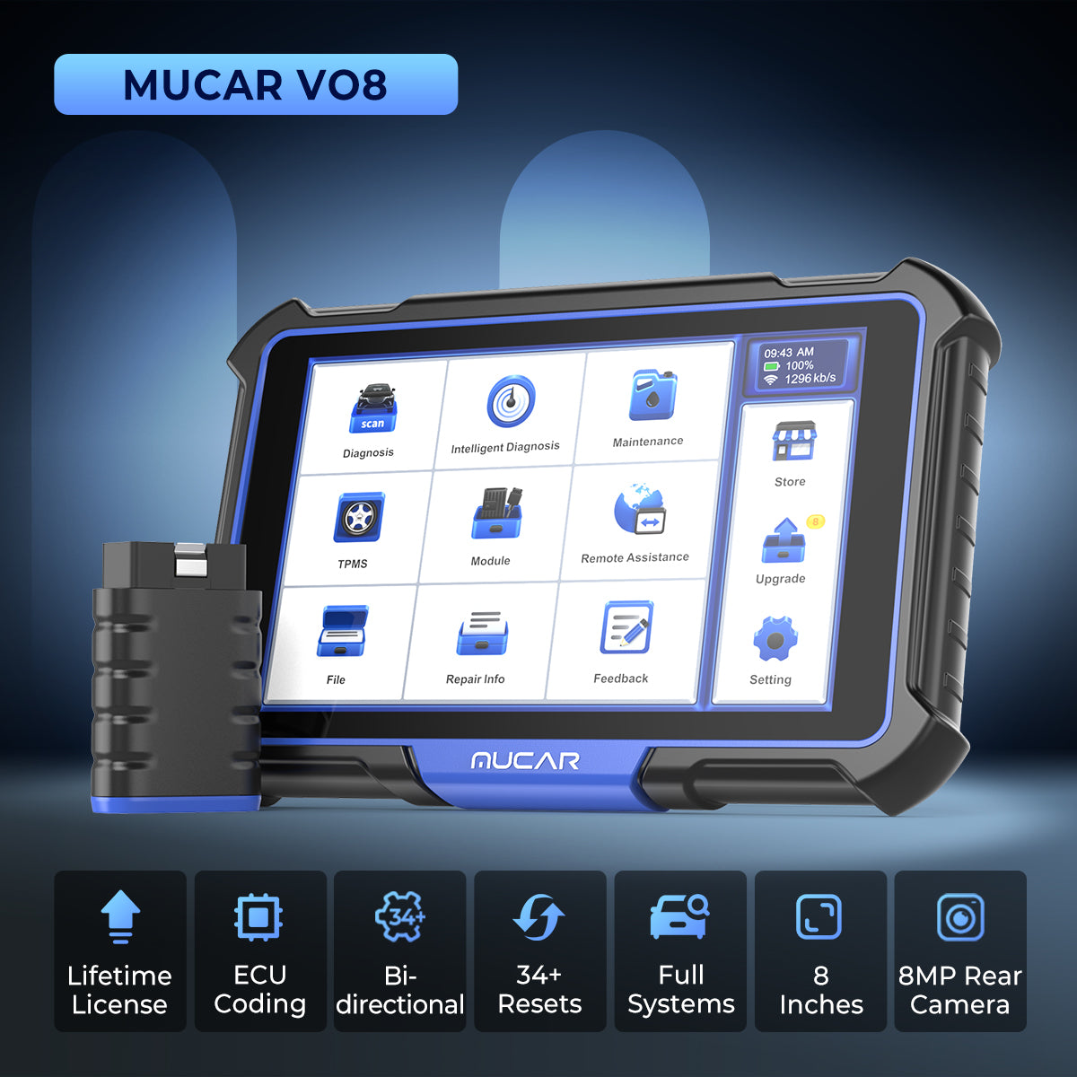 MUCAR VO8