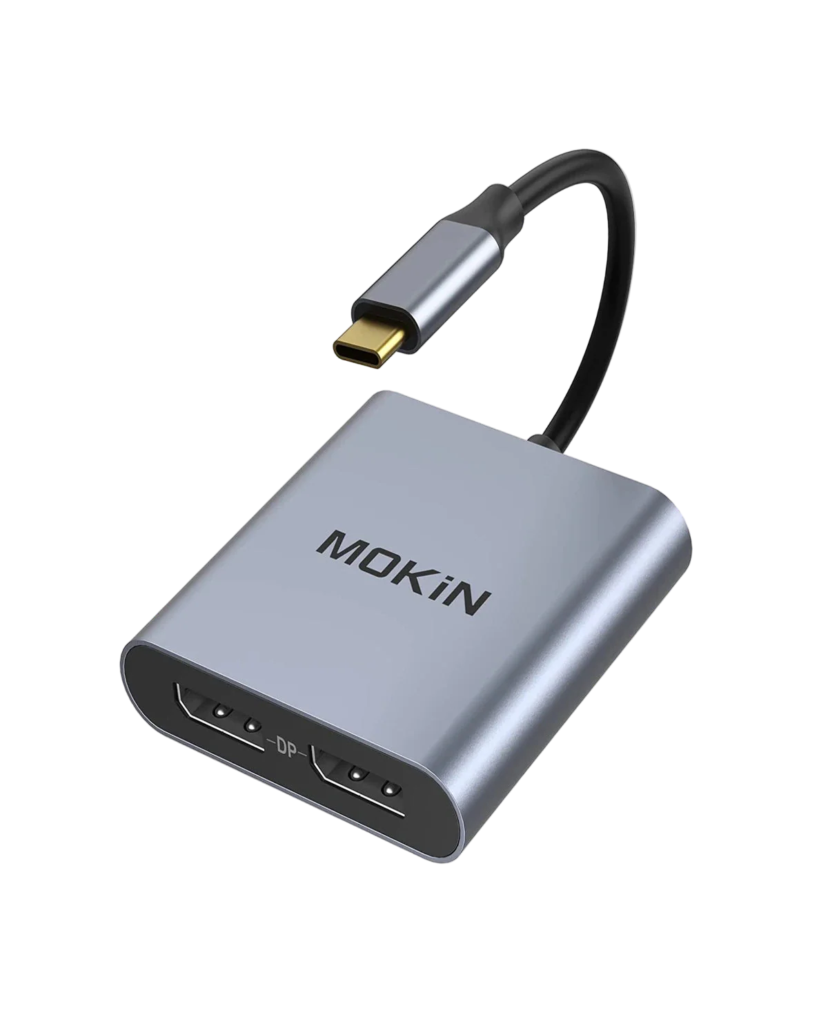 MOKiN USB-C to Dual DisplayPort Adapter