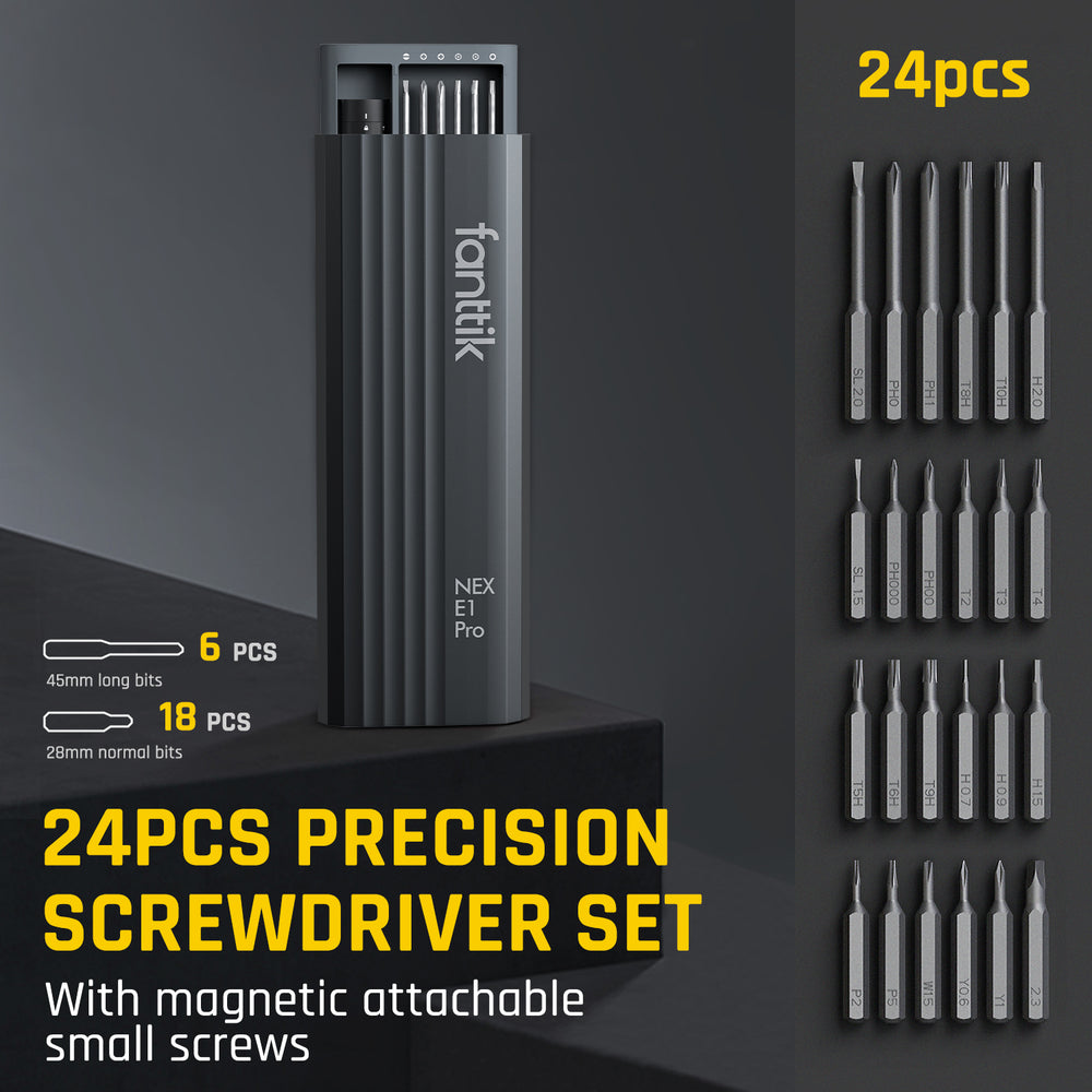 Fanttik T8 APEX Jump Starter Deluxe Package and E1 PRO Precision Electric Screwdriver