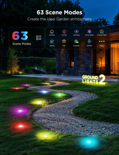 Refurbished Govee Outdoor Ground Lights 2