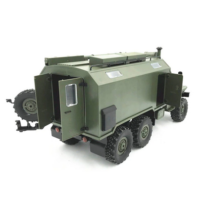 Camión militar a control remoto WPL B36 Ural 1/16 2.4G 6WD Rock Crawler, vehículo de comunicación de mando, juguete RTR 