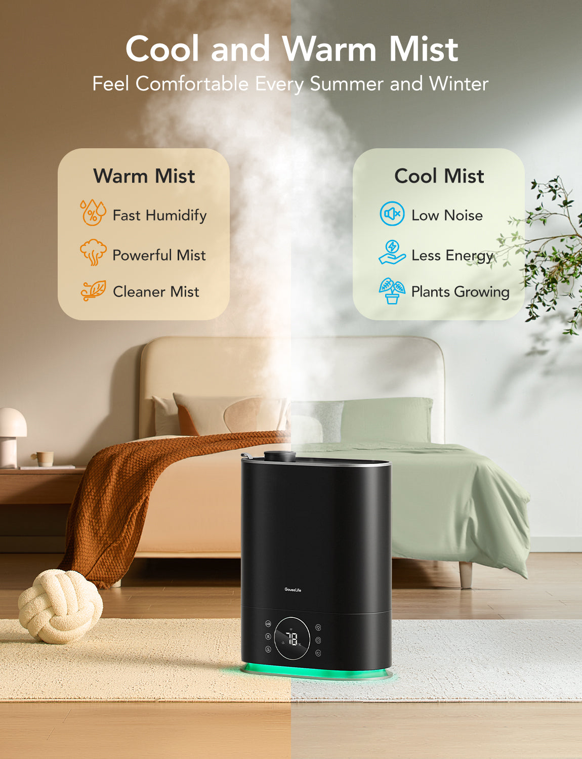 Refurbished GoveeLife Smart Humidifier Max Aroma Pads