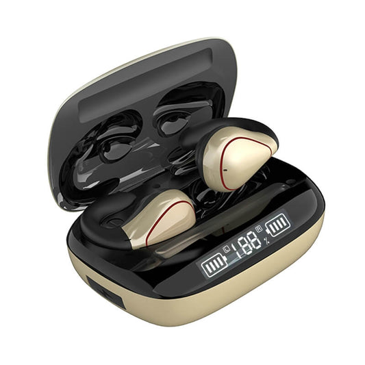 Clip on Open Ear Headphones Wireless Bluetooth Ear Clip Bone Conduction Headphones