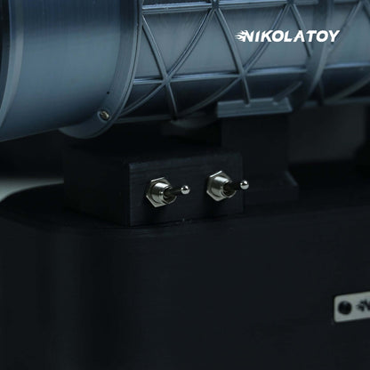 J35-A Turbojet Engine Vector Tail Spray Humidifier