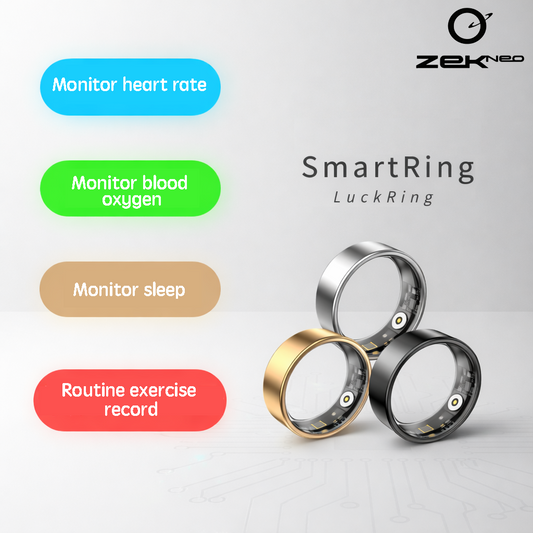 BKC × ZekNeo Smart Health Ring(No Subscription)