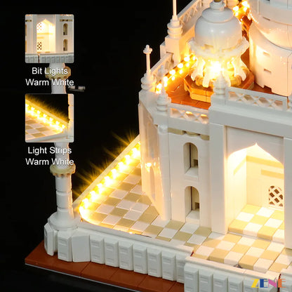 Kit de iluminación LEGO Taj Mahal n.° 10256 (versión 2)