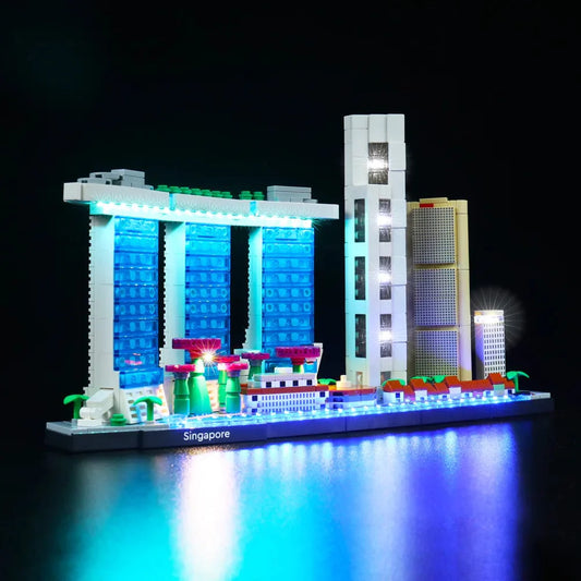 Kit de iluminación LEGO Singapur n.° 21057