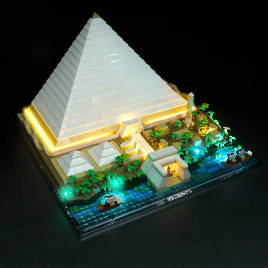 Kit de iluminación LEGO Gran Pirámide de Giza n.° 21058