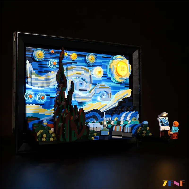 LEGO The Starry Night #21333 (Ver. 2) Light Kit