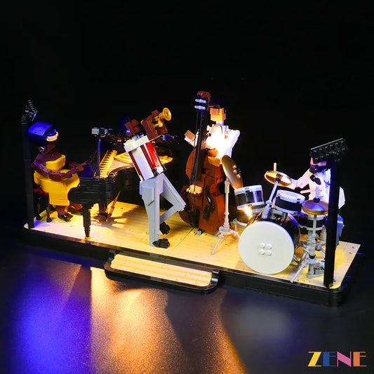 Kit de iluminación LEGO Ideas Jazz Quartet n.° 21334