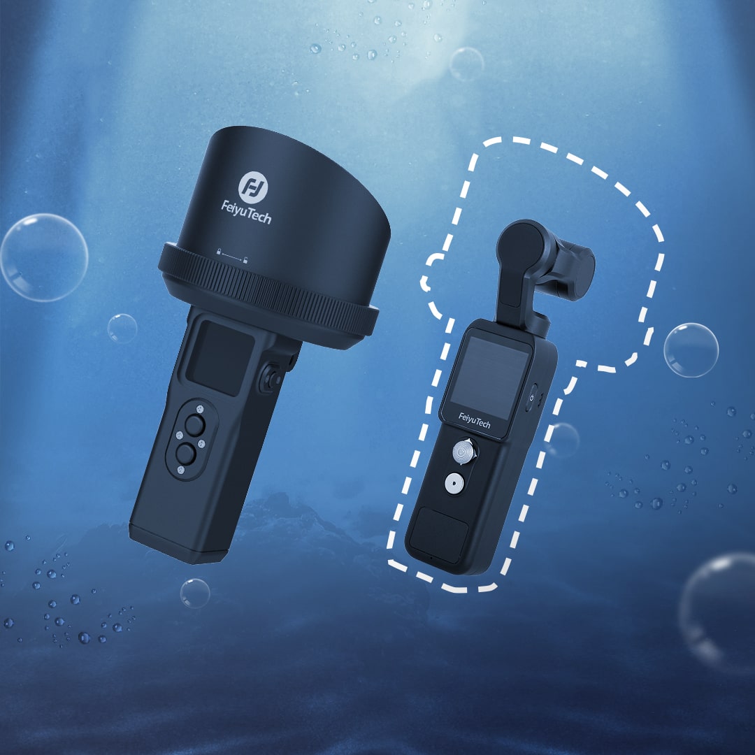 IPX8 Diving Waterproof Case for Feiyu Pocket 2(Ship To US, EU ONLY)