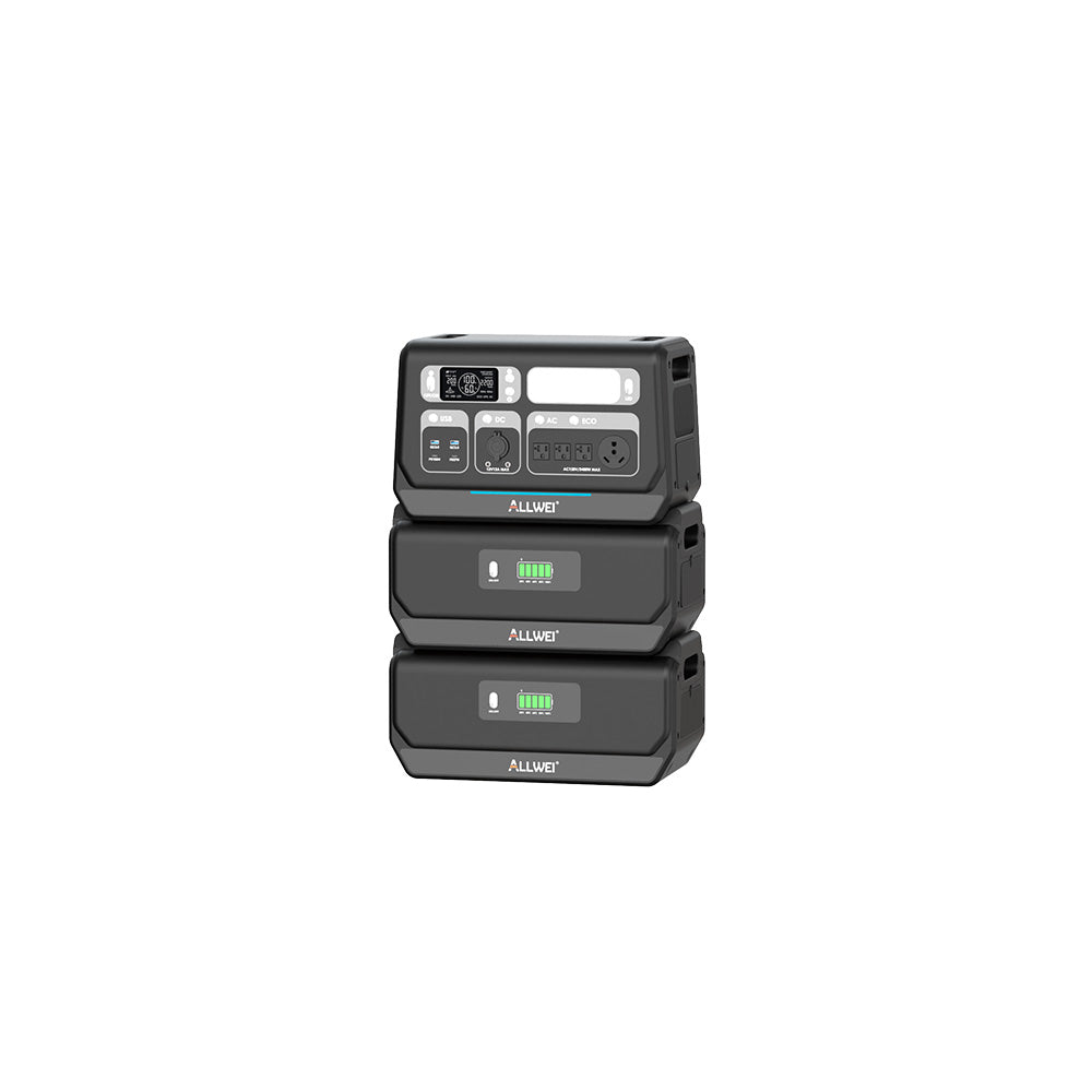 ALLWEI PPS2400+2* B200 PRO | Home Battery Backup up to 6kWh