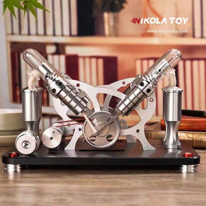 Stirling Engine V4 Model