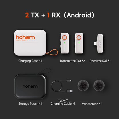 Hohem Lavalier Lapel Microphone
