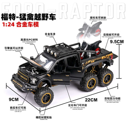 Alloy 1/28 Ford Raptor F150 Model Car