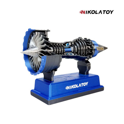 Miniature Trent 900 Turbofan Engine Model（12cm/4.8in）