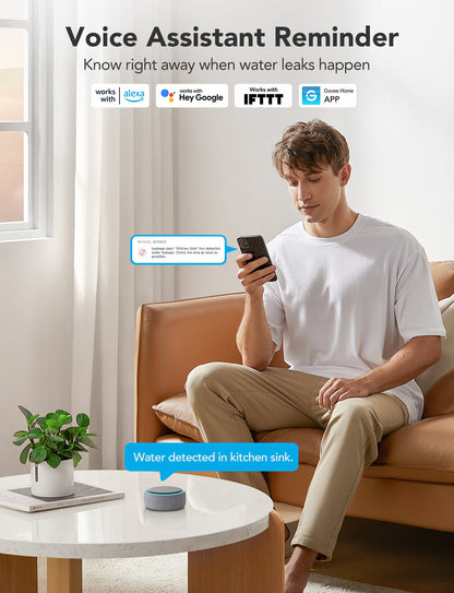 Refurbished GoveeLife Water Leak Detector 2