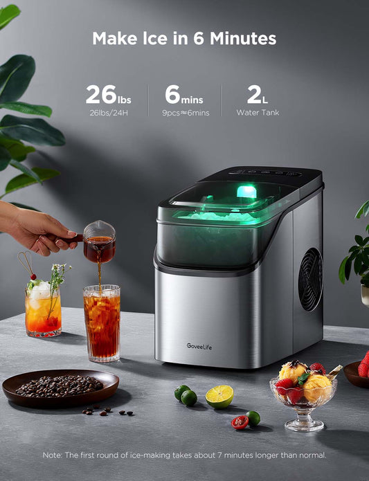 Refurbished GoveeLife Smart Countertop Ice Maker 1s