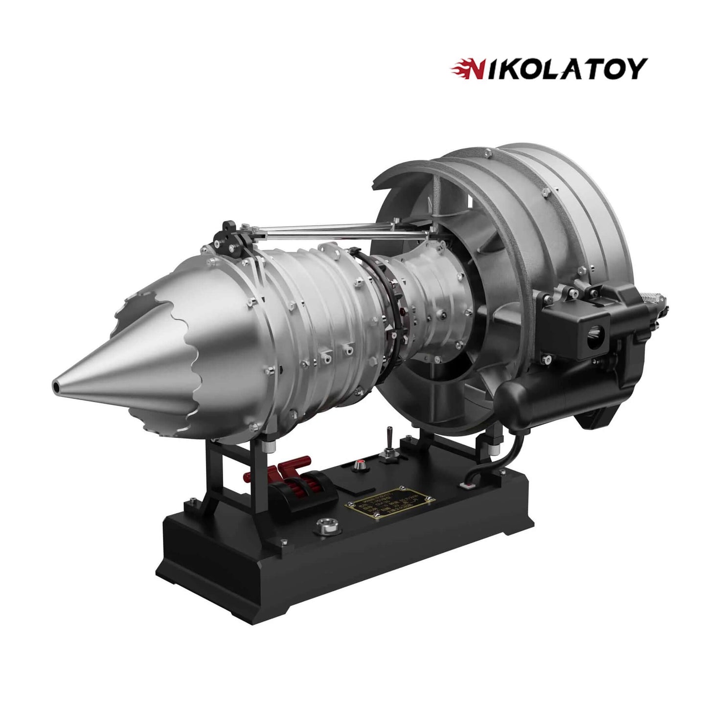 TECHING Medium Size Turbofan Engine Model - DIY KIT（12In）