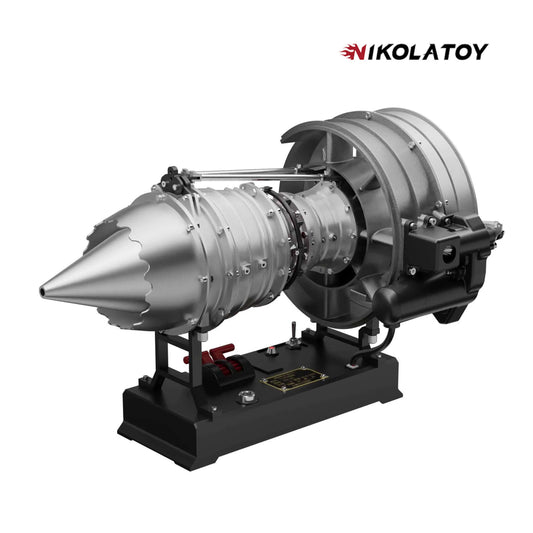TECHING Medium Size Turbofan Engine Model - DIY KIT（12In）