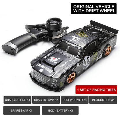 KAMTOM KM1801 RC Drift Car 1:18 4WD Full-Scale Professional Drift Model Car High Speed Racing Car With Light