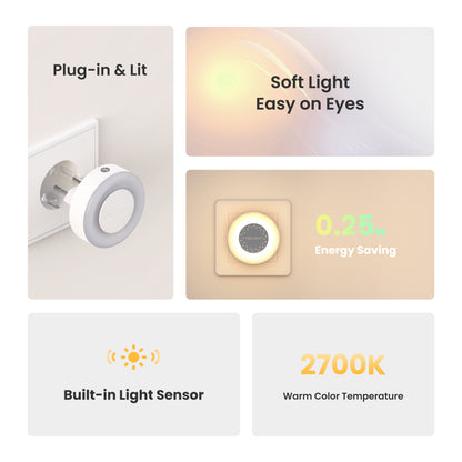 Yeelight Plug-in Light Sensor Nightlight Pura