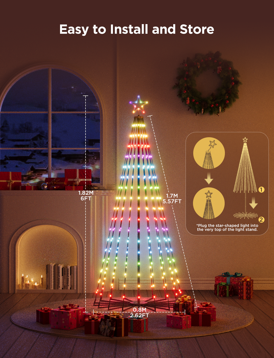 Govee Cone Tree Lights
