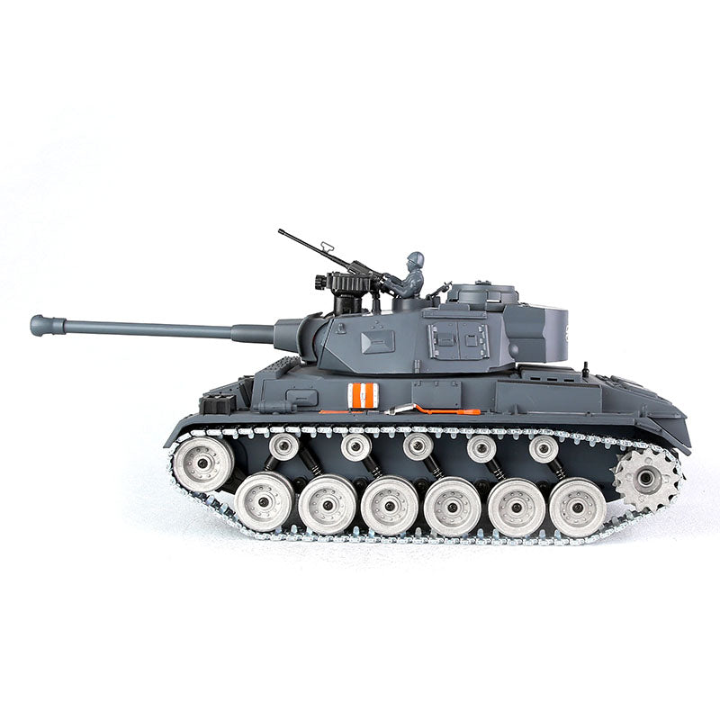 RC Tank Germany lll ZY 827 PRO 1:18 RC Car Metal Track Metal Road Wheels Electric Battle RC Tank Toy