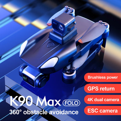 Obstacle Avoidance RC Drone K90 Max GPS 4K HD Dual Camera Brushless Motor 1.2KM FPV Quadcopter