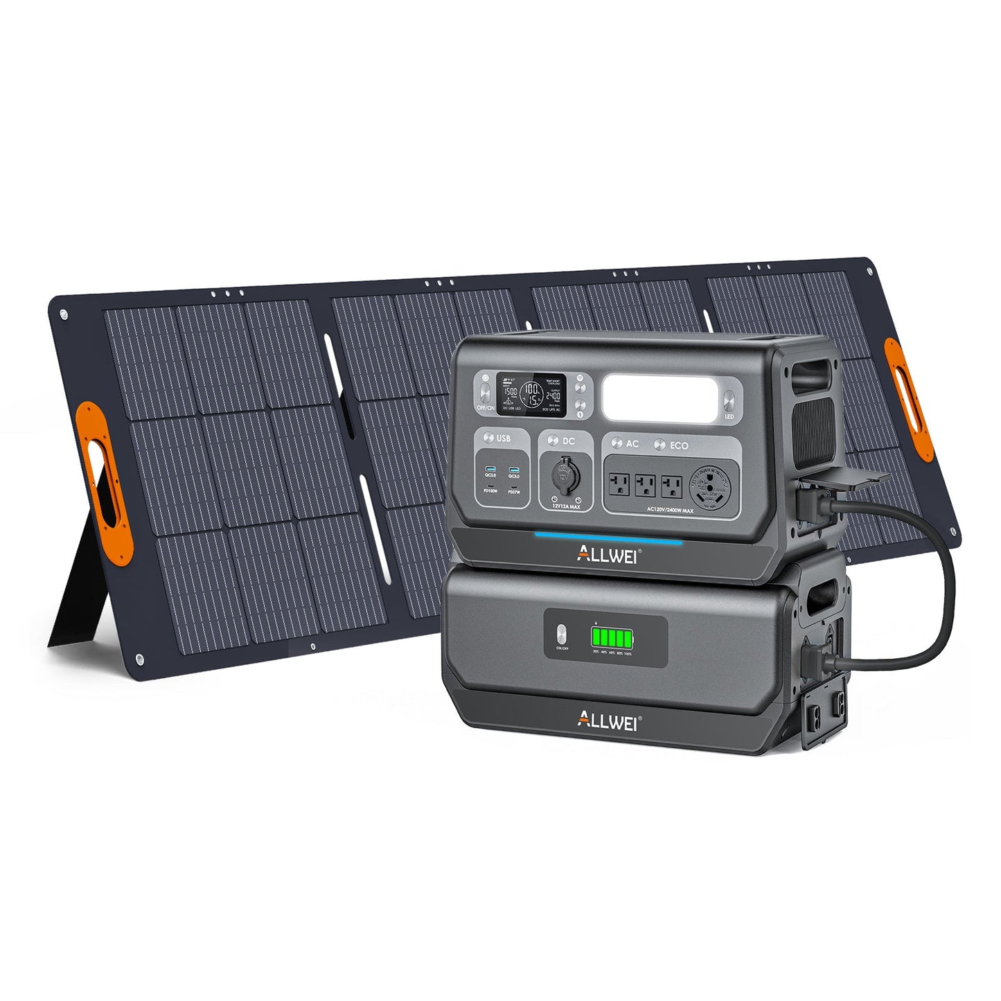 ALLWEI PPS2400+1* B200 PRO | Home Battery Backup up to 4kWh