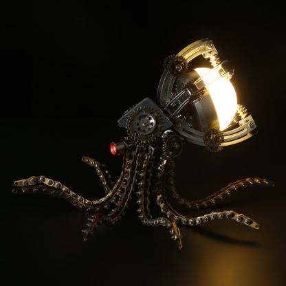 1060PCS Metal Assembly Kit Toy Mechanical Octopus
