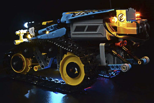 مجموعة إضاءة سيارة سباق LEGO ذات التحكم عن بُعد رقم 42095