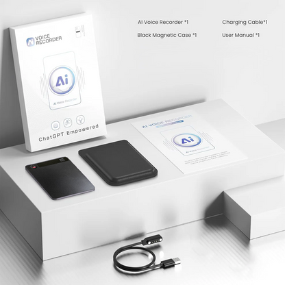 BKC × ZekNeo AI Voice Recorder with 8GB Memory
