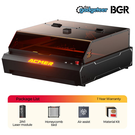 ACMER P3 IR＆Diode Enclosed Dual Laser Engraver