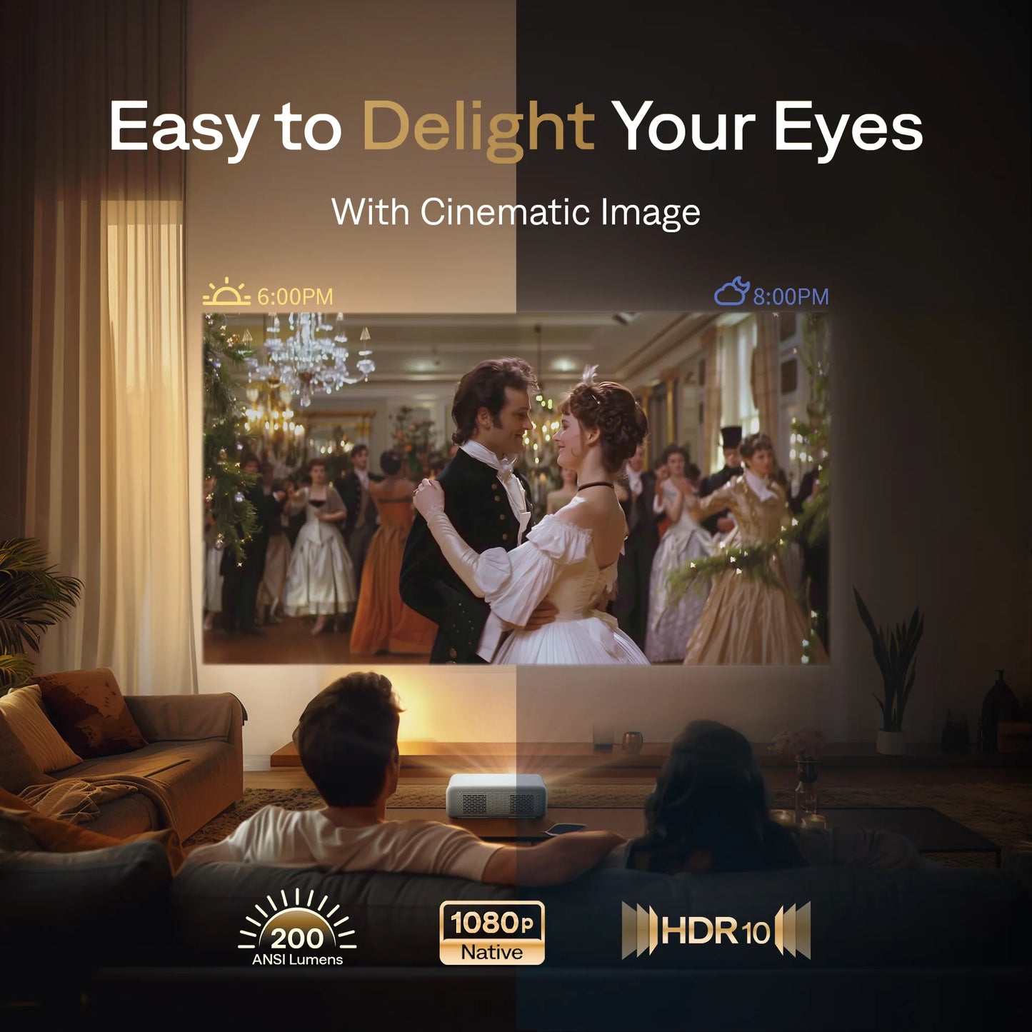 Aurzen EAZZE D1 Smart Projector