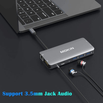 MOKiN 10 IN 1 USB-C Hub Multiport Adapter