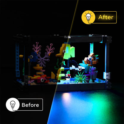 Kit de iluminación LEGO Fish Tank n.° 31122