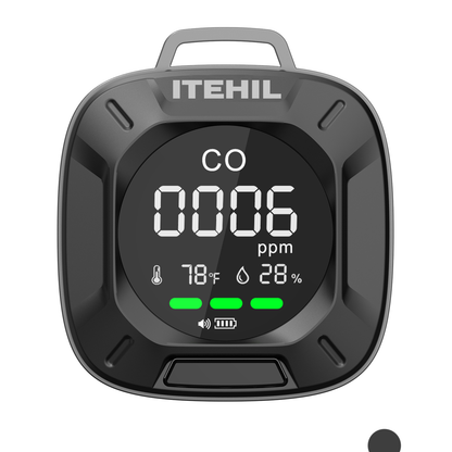 ITEHIL Portable 3-in-1 Carbon Monoxide Detector